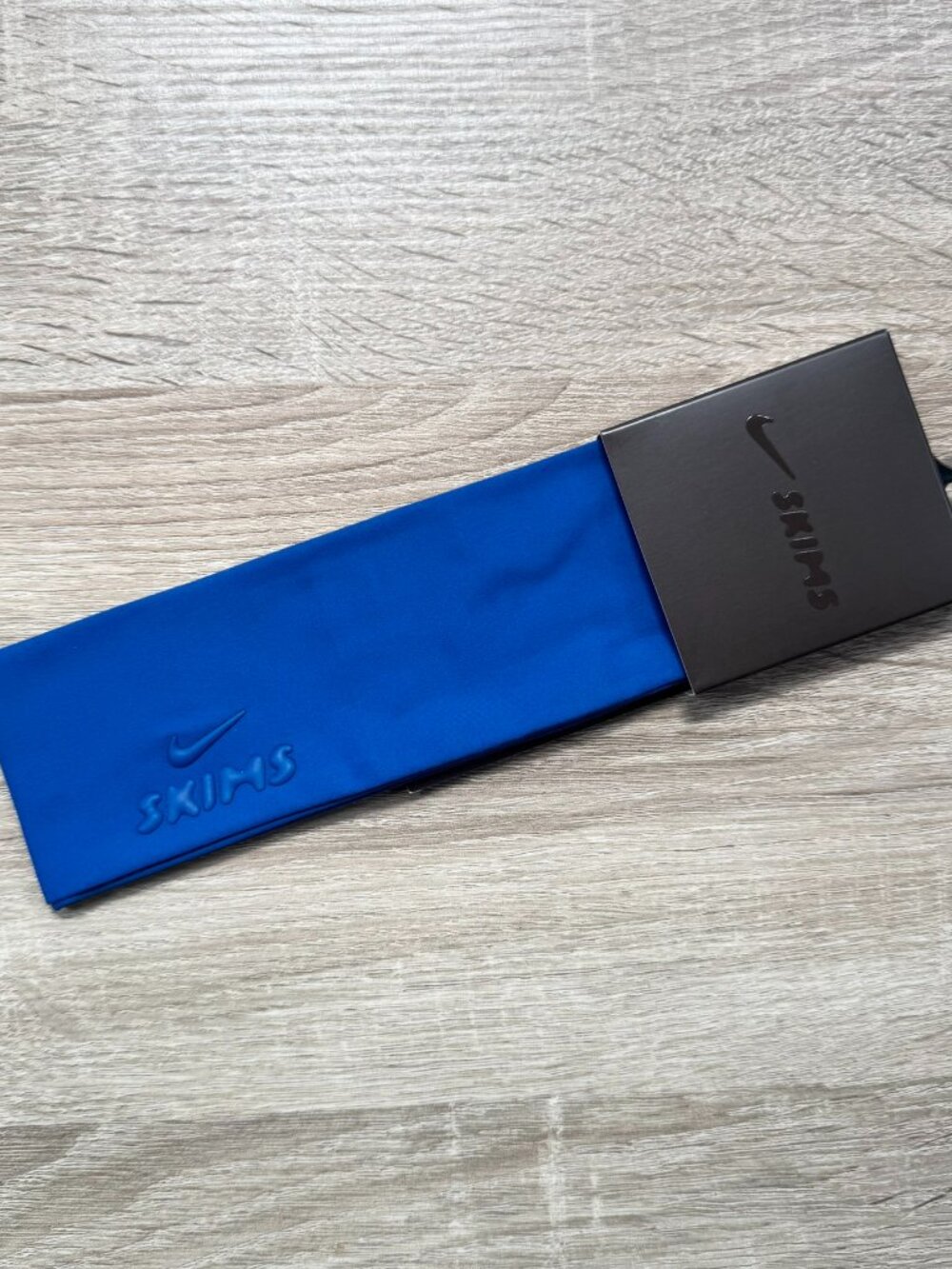 Nike x Skims Headband Cobalt Blue